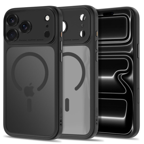 Tech-protect Magpeak Magsafe Cc Iphone 17 Pro Max / 18 Pro Max Matte Black