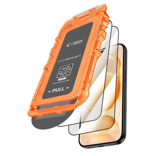 SzkŁo Hartowane Tech-protect Quick Set+ 2-pack Iphone 17 Pro / 18 Pro Black, view 2