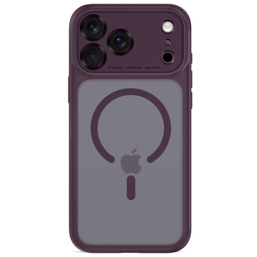 Tech-protect Magpeak Magsafe Cc Iphone 17 Pro / 18 Pro Matte Dark Cherry, view 3