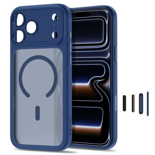 Tech-protect Magpeak Magsafe Cc Iphone 17 Pro / 18 Pro Matte Deep Blue, view 2