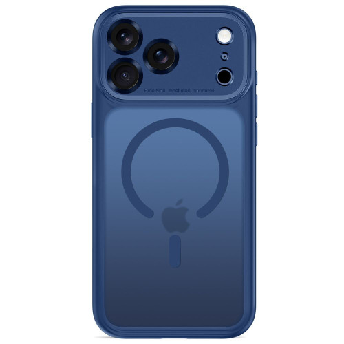 Tech-protect Magpeak Magsafe Cc Iphone 17 Pro / 18 Pro Matte Deep Blue, view 3