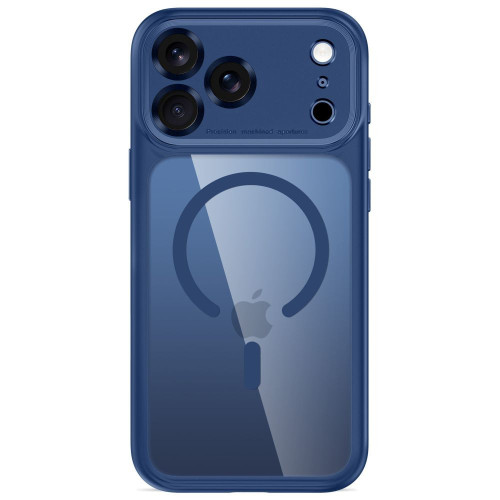 Tech-protect Magpeak Magsafe Cc Iphone 17 Pro Max / 18 Pro Max Deep Blue/clear, view 3