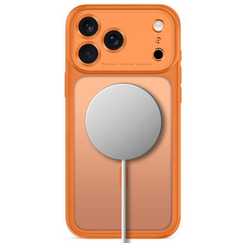 Tech-protect Magpeak Magsafe Cc Iphone 17 Pro Max / 18 Pro Max Matte Cosmic Orange, view 4