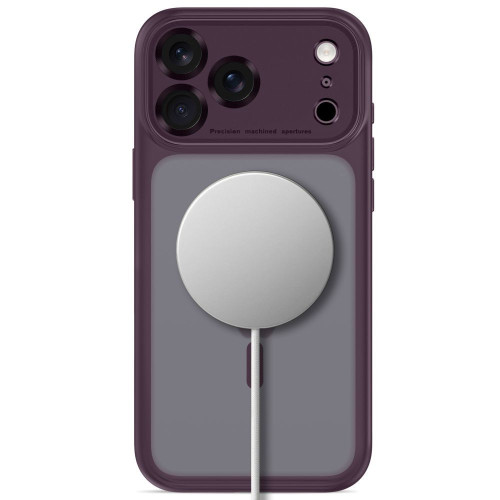 Tech-protect Magpeak Magsafe Cc Iphone 17 Pro Max / 18 Pro Max Matte Dark Cherry, view 4