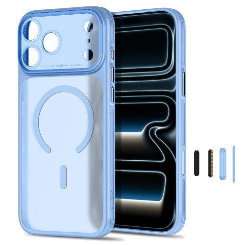 Tech-protect Magprime Magsafe Cc Iphone 17 Pro Max / 18 Pro Max Matte Light Blue, view 2