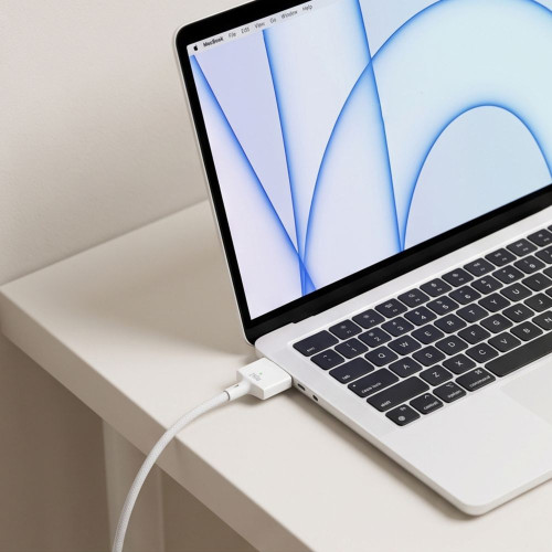 Tech-protect Mmc01 Ultraboost Magnetic Macbook Cable Usb-c To Magsafe 3 140w 300cm White, view 6