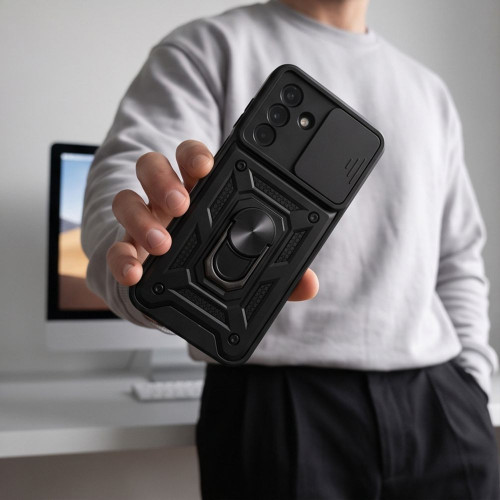 Tech-protect Camshield Pro Galaxy A17 / A18 / A26 4g / 5g Black, nézet 7