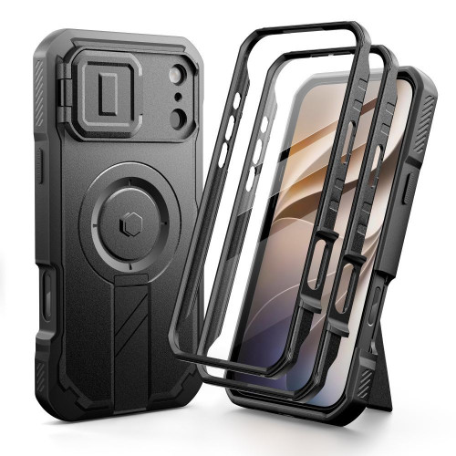 Tech-Protect Kevlar MagSafe Set für iPhone 18 Pro Max mit zwei vorderen Rahmen