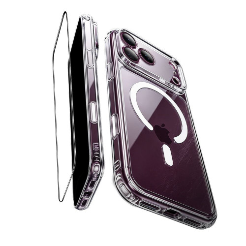 Esr Classic Hybrid Magsafe & Tempered Glass Iphone 17 Pro / 18 Pro Clear, widok 3