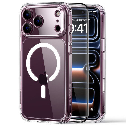 Esr Classic Hybrid Magsafe & Tempered Glass Iphone 17 Pro Max / 18 Pro Max Clear