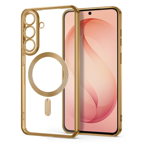 Tech-protect Magflex Magsafe Galaxy S26 Fe Shiny Gold, pohled 2