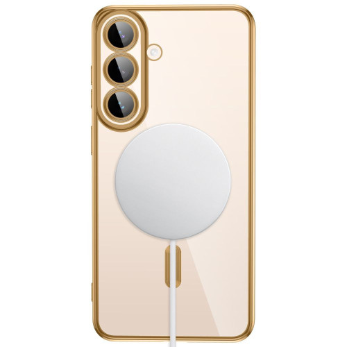 Tech-protect Magflex Magsafe Galaxy S26 Fe Shiny Gold, pohled 4