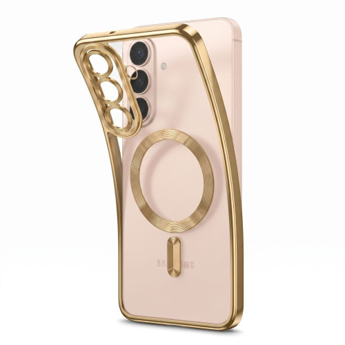 Tech-protect Magflex Magsafe Galaxy S26 Fe Shiny Gold, pohled 5