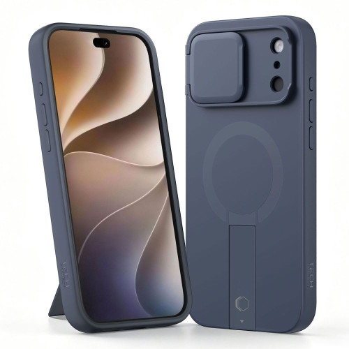 Tech-protect Kevlar Aura Magsafe Iphone 17 Pro / 18 Pro Navy Blue, Ansicht 2