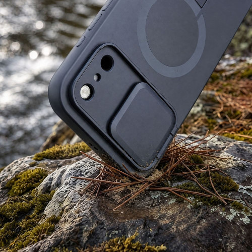 Tech-protect Kevlar Aura Magsafe Iphone 17 Pro Max / 18 Pro Max Navy Blue, nézet 4
