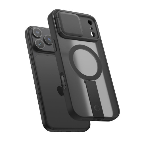 Tech-protect Kevlar Aura Magsafe Iphone 17 Pro Max / 18 Pro Max Matte Black, nézet 3