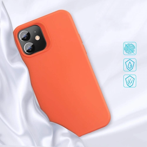 Etui ESR Cloud na telefonie Apple iPhone 12 mini, prezentujące elegancki design.