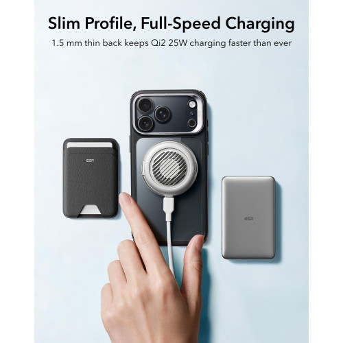 Esr Classic Hybrid Kickstand Magsafe Iphone 17 Pro Max / 18 Pro Max Clear/black, view 6