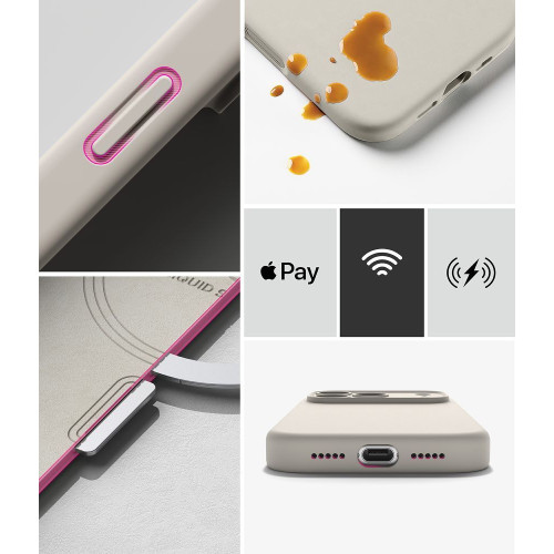 Ringke Silicone Magnetic Magsafe Iphone 18 Pro Max Stone, view 8