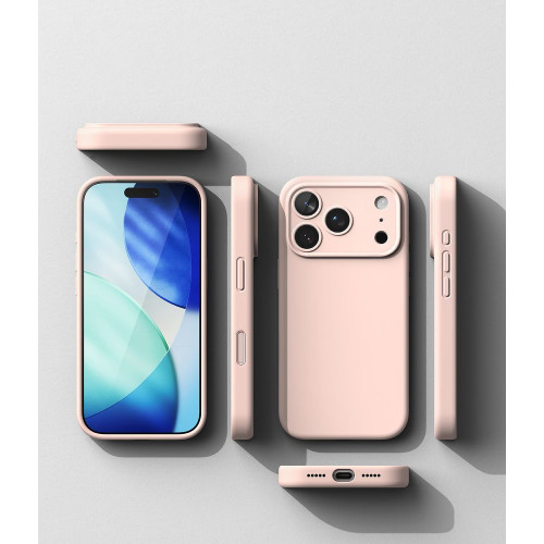 Ringke Silicone Magnetic Magsafe Iphone 18 Pro Max Pink Sand, view 6