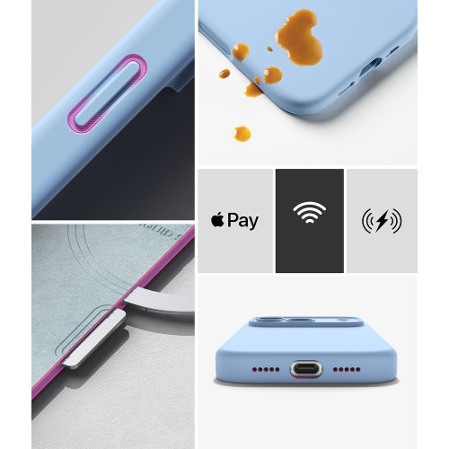 Ringke Silicone Magnetic Magsafe Iphone 18 Pro Max Light Blue, view 8