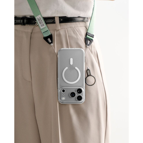 Ringke Fusion Magnetic Magsafe Iphone 17 Pro / 18 Pro Matte Clear, widok 8