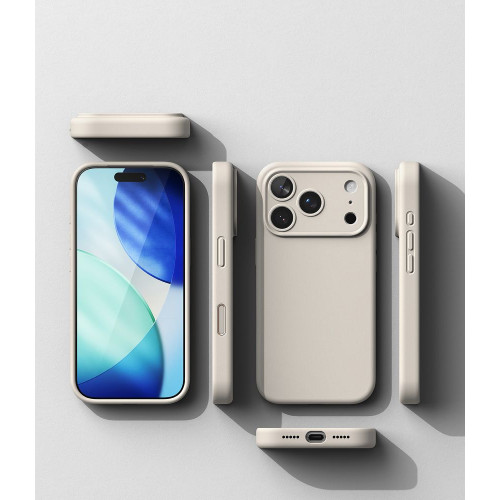 Ringke Silicone Magnetic Magsafe Iphone 18 Pro Stone, widok 6