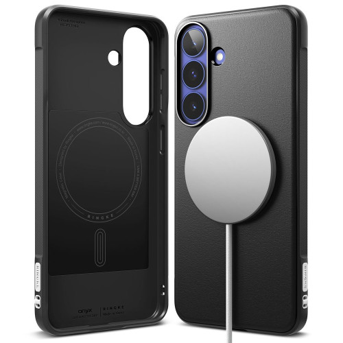 Ringke Onyx Magnetic Magsafe Galaxy S26 Fe Black, pohled 3