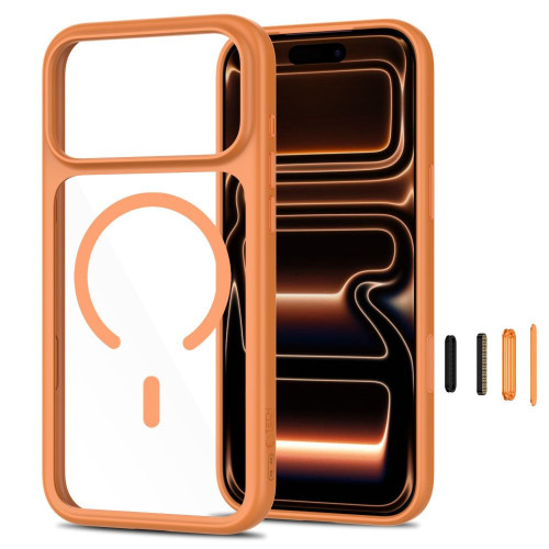 Tech-protect Magone Magsafe Cc + Glass 2-pack Iphone 17 Pro / 18 Pro Cosmic Orange/clear, widok 2