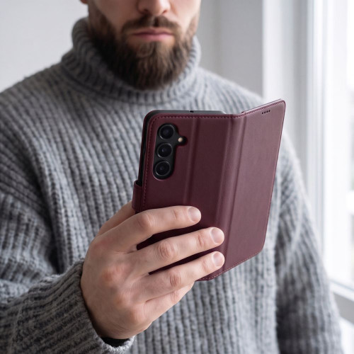 Tech-protect Wallet Galaxy S26 Fe Mulberry, widok 7