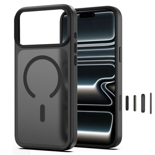 Tech-protect Magmat Magsafe Cc Iphone 17 Pro Max / 18 Pro Max Matte Black, widok 2