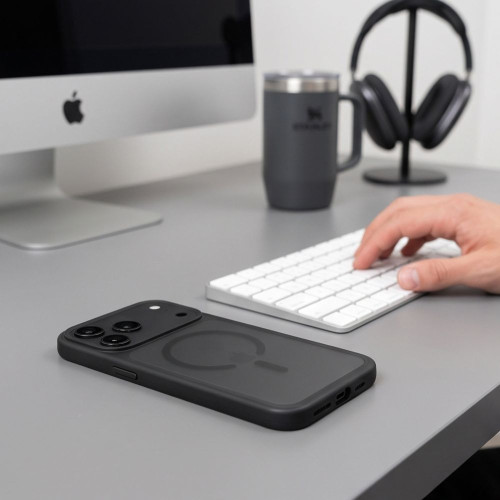 Tech-protect Magmat Magsafe Cc Iphone 17 Pro Max / 18 Pro Max Matte Black, widok 5