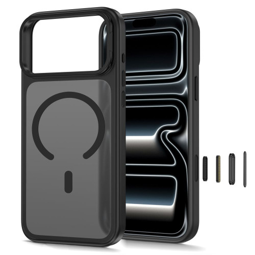 Tech-protect Magstand Magsafe Cc Iphone 17 Pro / 18 Pro Matte Black, widok 2