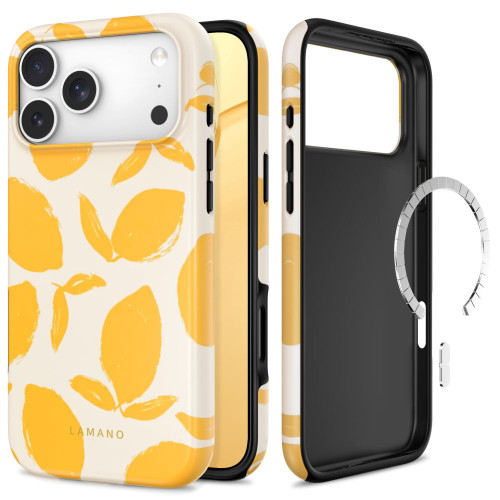 Tech-protect Lamano Magsafe Iphone 17 Pro Max / 18 Pro Max Lemon Haze