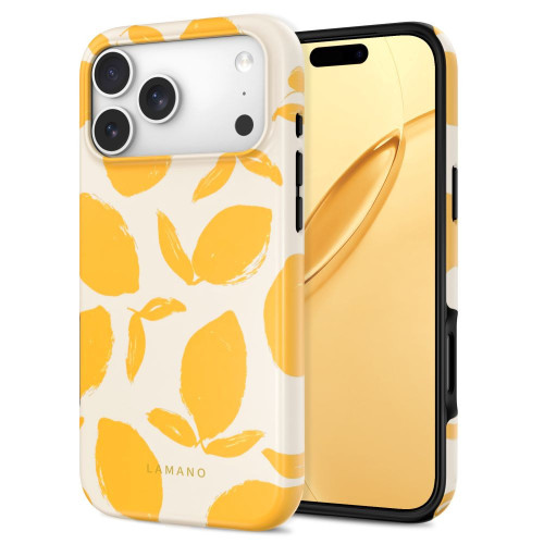 Tech-protect Lamano Magsafe Iphone 17 Pro Max / 18 Pro Max Lemon Haze, widok 2