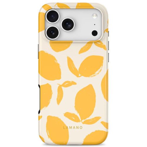 Tech-protect Lamano Magsafe Iphone 17 Pro Max / 18 Pro Max Lemon Haze, widok 3