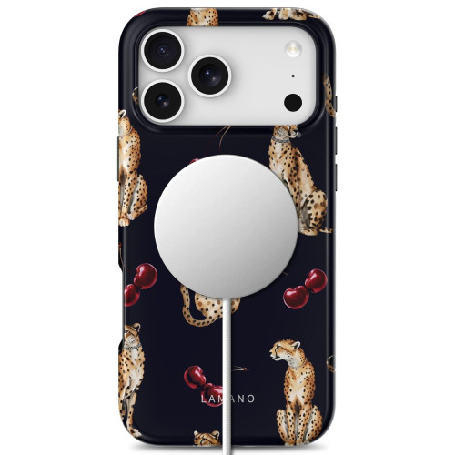 Tech-protect Lamano Magsafe Iphone 17 Pro / 18 Pro Midnight Cherry, widok 4