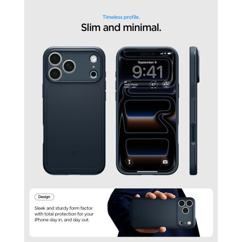 Spigen Thin Fit Magsafe Iphone 17 Pro Max / 18 Pro Max Metal Slate, Ansicht 8