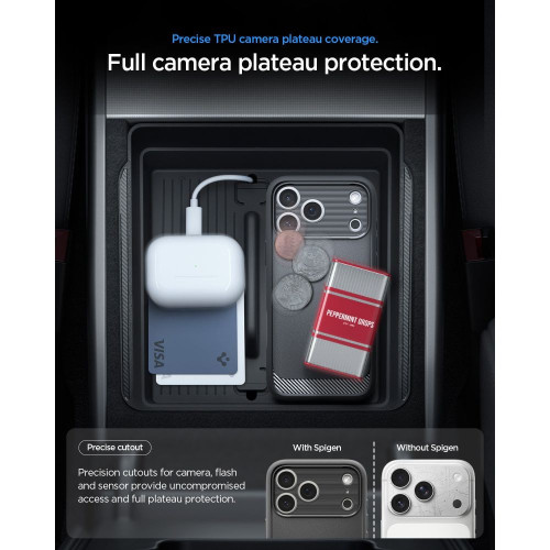 Spigen Rugged Armor Magsafe Iphone 17 Pro Max / 18 Pro Max Matte Black, view 7