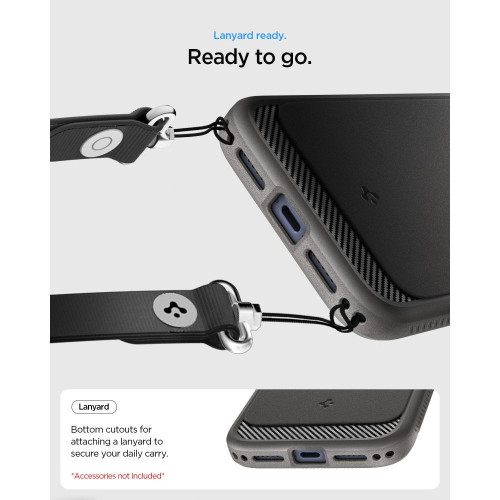 Spigen Rugged Armor Magsafe Iphone 17 Pro Max / 18 Pro Max Grey, Ansicht 6