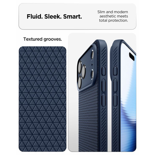Spigen Liquid Air Iphone 17 Pro Max / 18 Pro Max Navy Blue, Ansicht 6