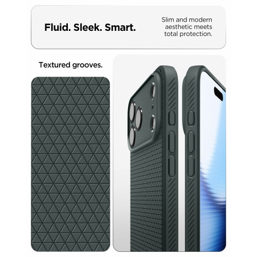 Spigen Liquid Air Iphone 17 Pro Max / 18 Pro Max Abyss Green, Ansicht 6