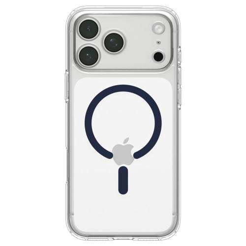 Spigen Ultra Hybrid Magsafe Iphone 17 Pro Max / 18 Pro Max Clear/deep Blue, Ansicht 4