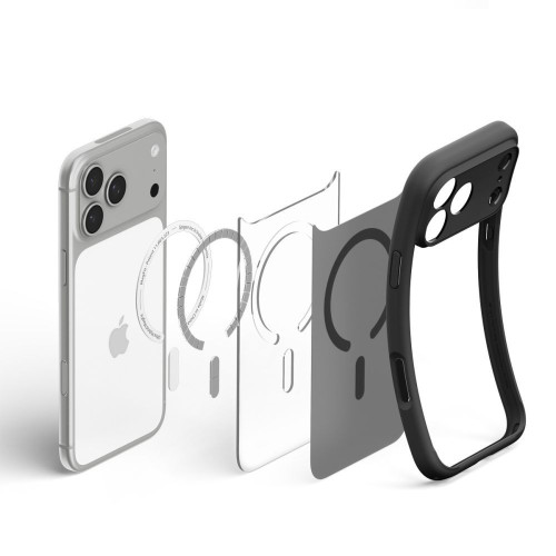 Spigen Ultra Hybrid Magsafe Iphone 17 Pro Max / 18 Pro Max Frost Black, view 6