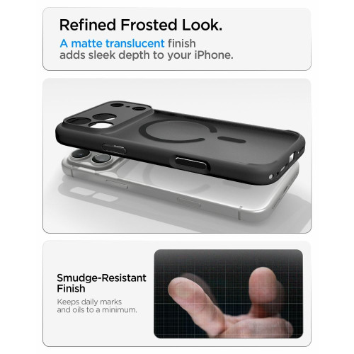 Spigen Ultra Hybrid Magsafe Iphone 17 Pro Max / 18 Pro Max Frost Black, view 7