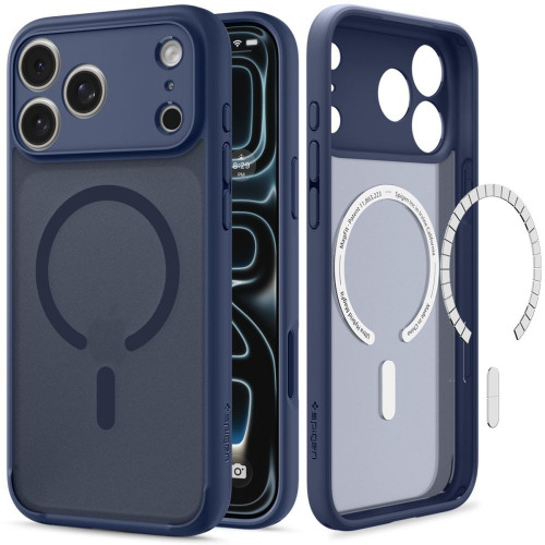 Spigen Ultra Hybrid Magsafe Iphone 17 Pro Max / 18 Pro Max Frost Deep Blue, Ansicht 2