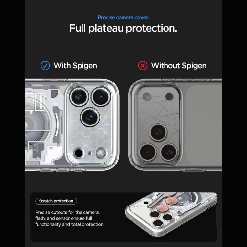 Spigen Ultra Hybrid Magsafe Iphone 17 Pro Max / 18 Pro Max Zero One White, Ansicht 8