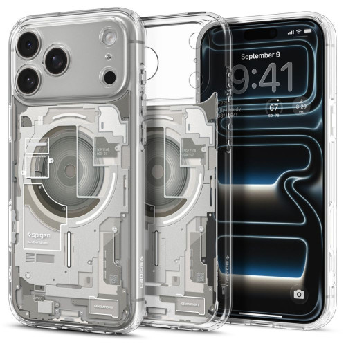 Spigen Ultra Hybrid Magsafe Iphone 17 Pro Max / 18 Pro Max Zero One Natural Titanium