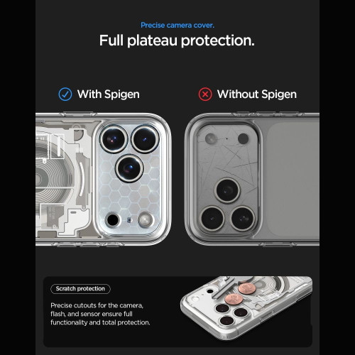Spigen Ultra Hybrid Magsafe Iphone 17 Pro Max / 18 Pro Max Zero One Natural Titanium, Ansicht 8