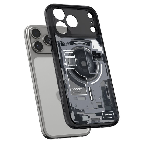Spigen Ultra Hybrid Magsafe Iphone 17 Pro Max / 18 Pro Max Zero One Black, pohled 4